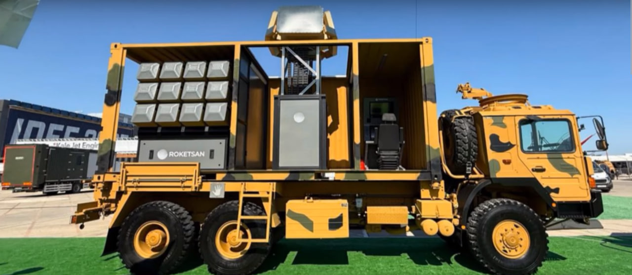 Пускова для баражуючих боєприпасів EREN від Roketsan. Кадр з відео Techno Thunder