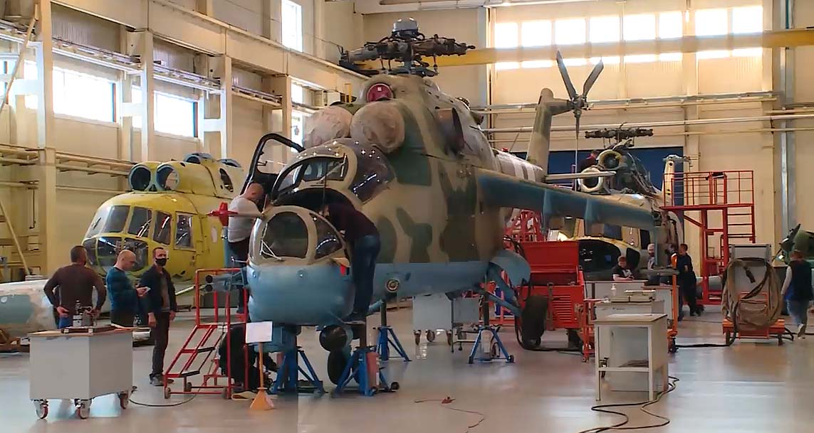 В Україні з часів СРСР ремонтують та виготовляють запчастини для гелікоптерів Мі-8 та Мі-24