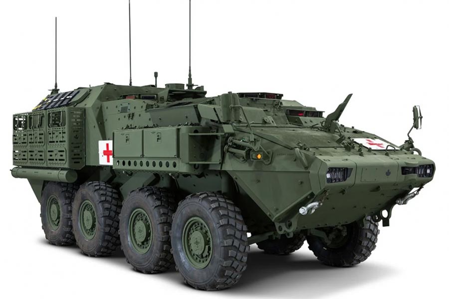 Канадський LAV ACSV Super Bison в санітарному варіанті, фото - Department of National Defence of Canada