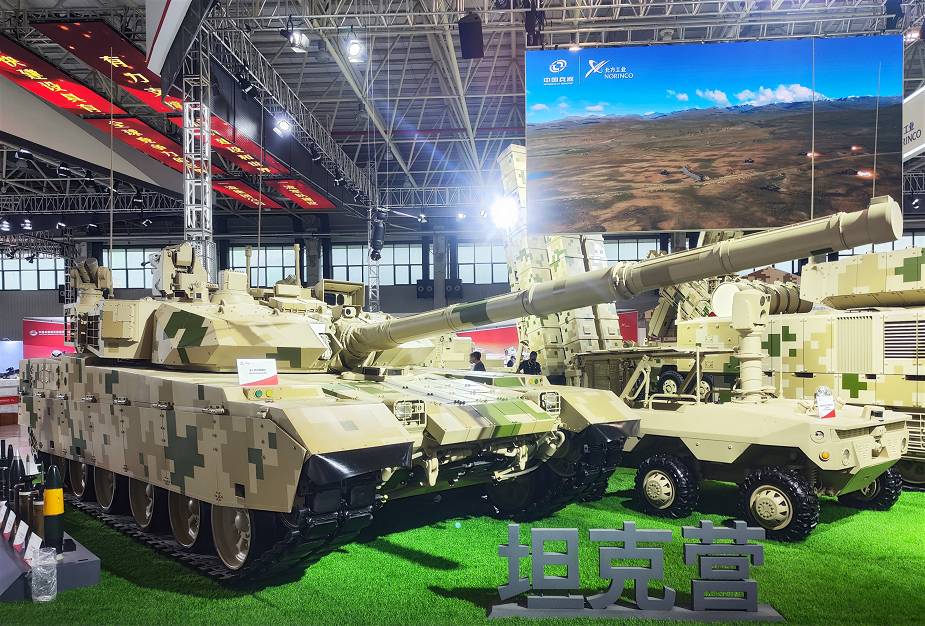 Модернізований китайський танк VT4A1