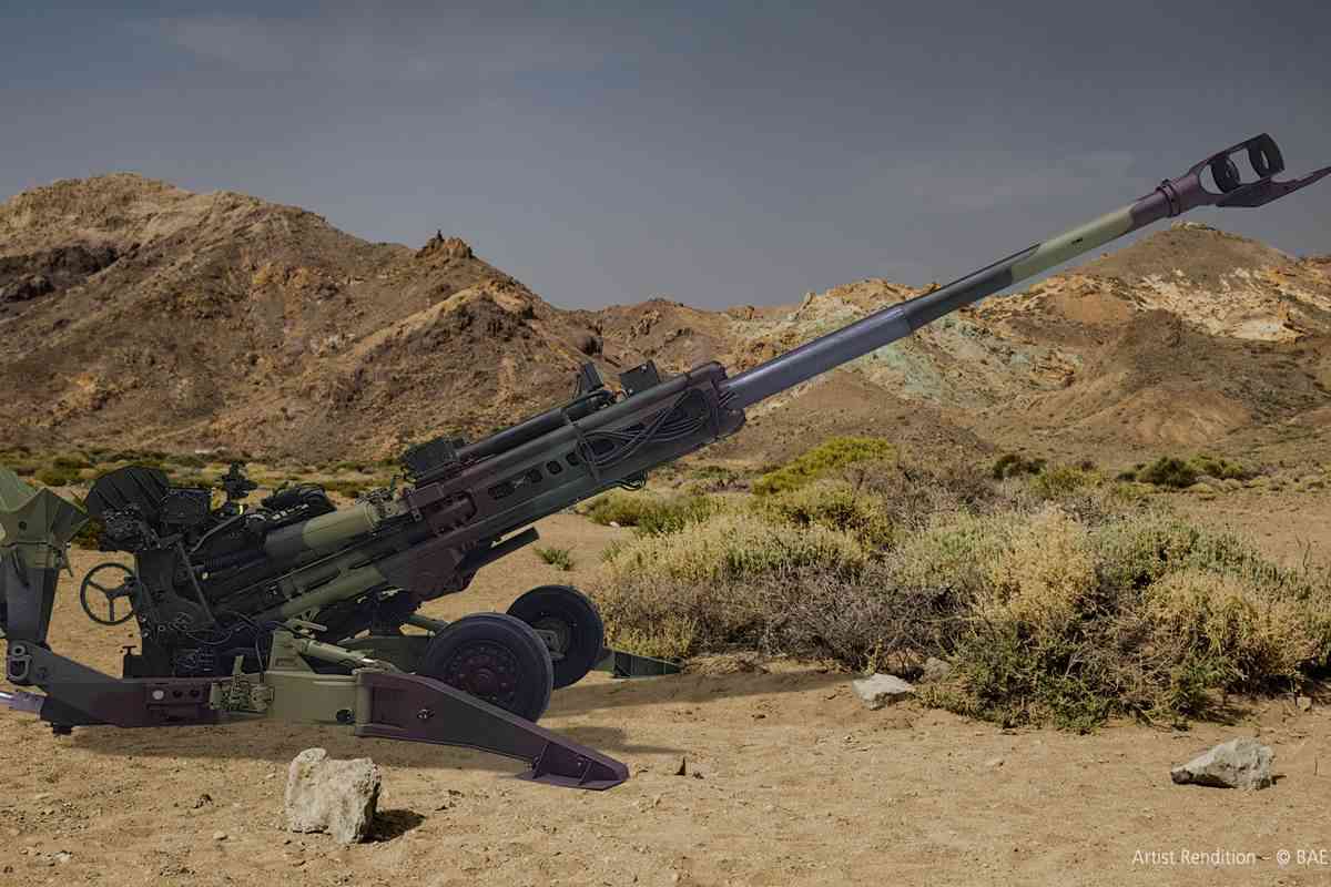 снарядів Excalibur для гаубиць M777