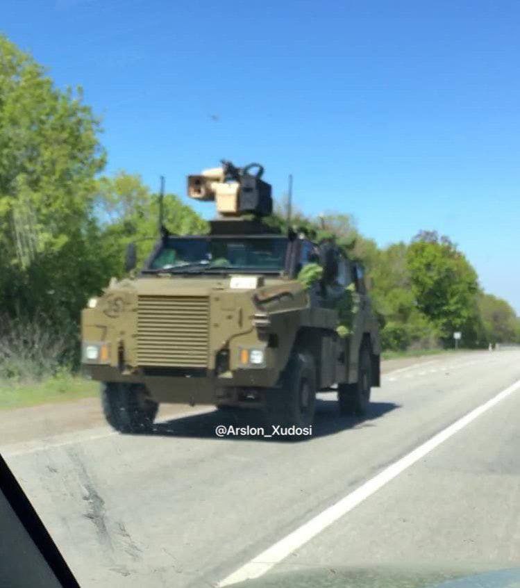 Armed Forces already use Bushmaster armored vehicles received from Australia, photo - Arslon_Xudosi