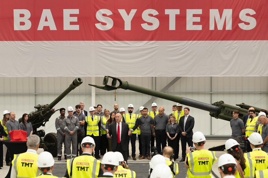 Відкриття фабрики артилерійських стволів BAE Systems у Шеффілді