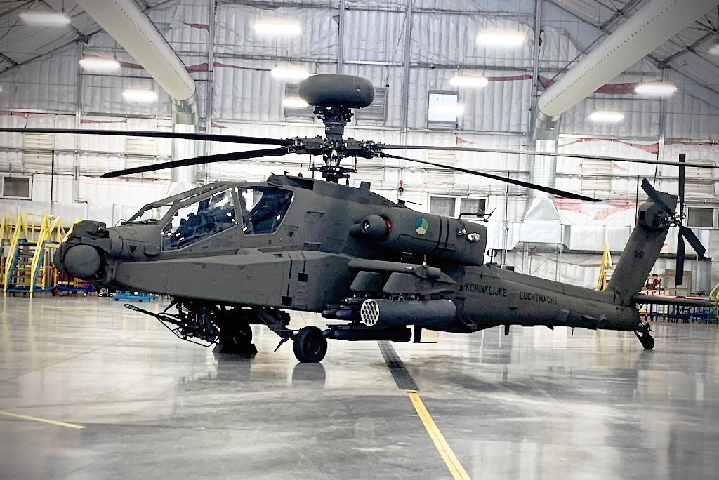 AH-64E Apache для Королівських ПС Нідерландів