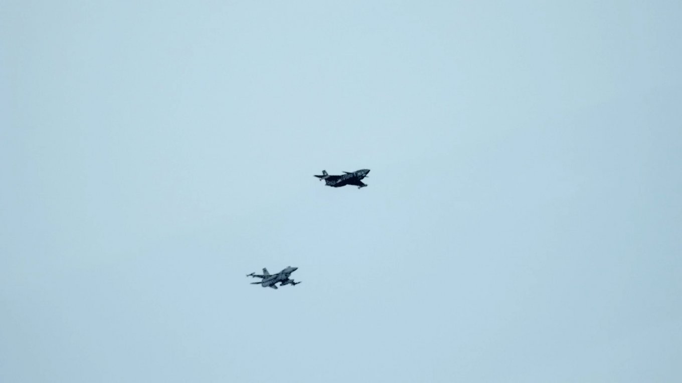 випробування БПЛА уразив винищувач