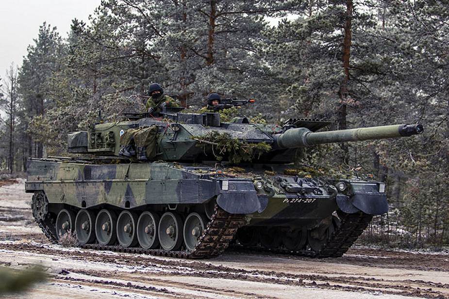 Фінський Leopard 2A6, фото ілюстративне