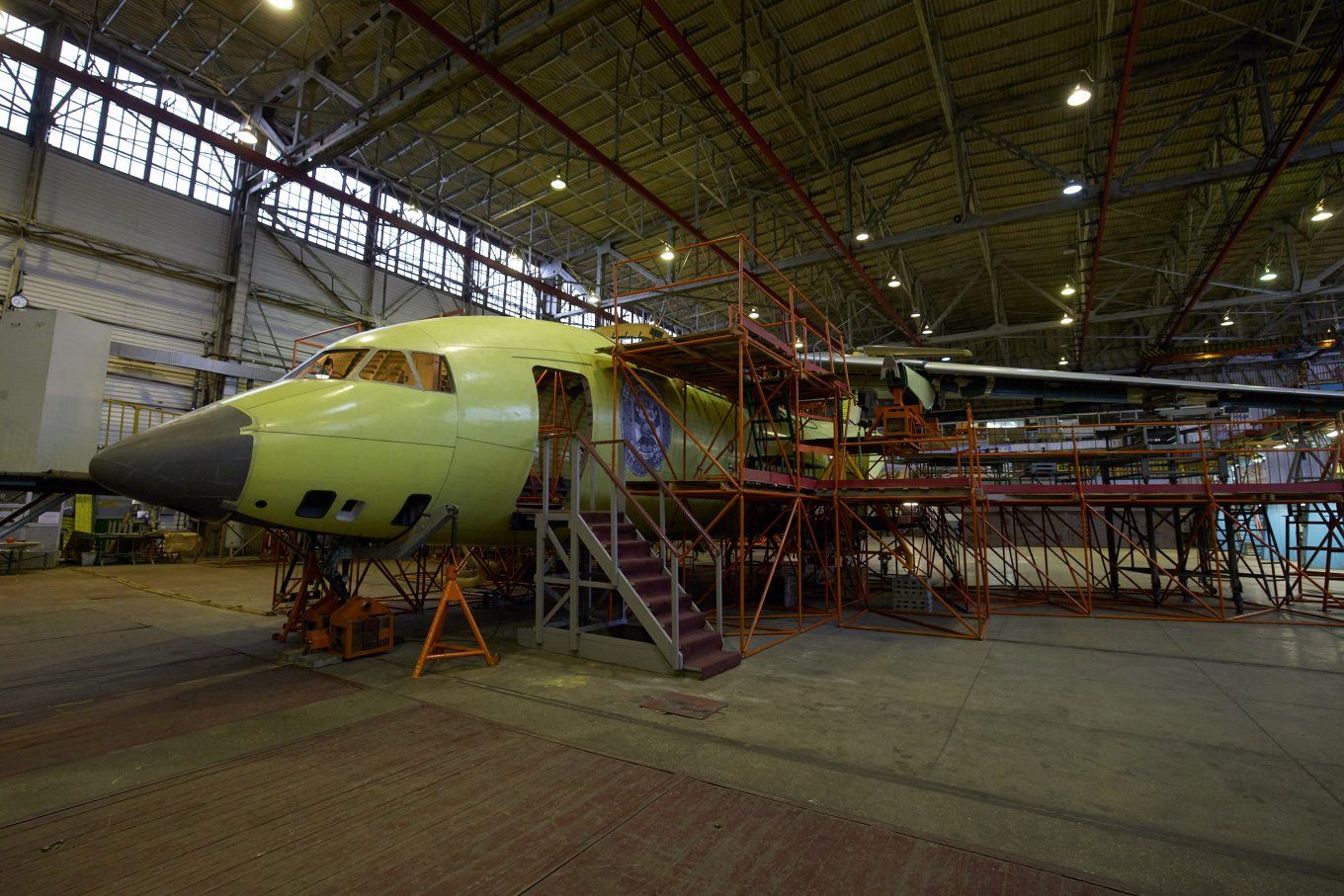 Фюзеляж транспортного літака Ан-178 (зн 006) для МВС Перу станом на грудень 2020 року