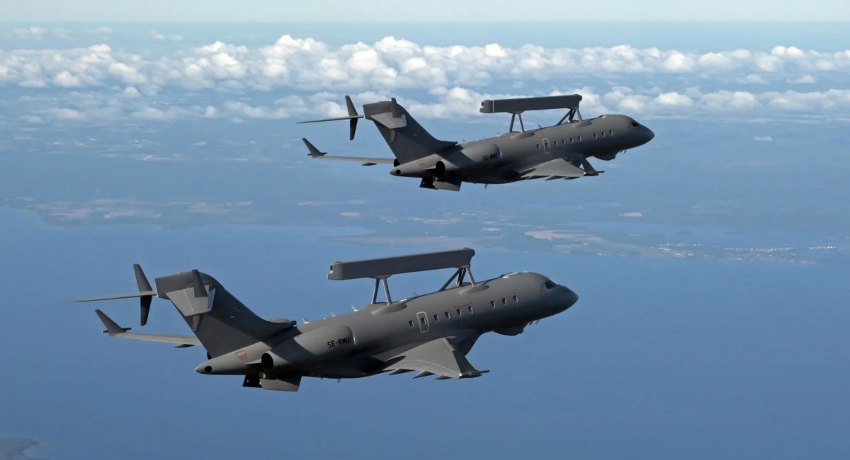 Головні конкуренти Boeing E-7 - шведські літаки Saab GlobalEye. Ілюстративне фото з відкритих джерел