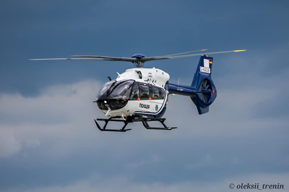 П'ятий Airbus Helicopters Н145 D3 для Національної поліції України у Львові