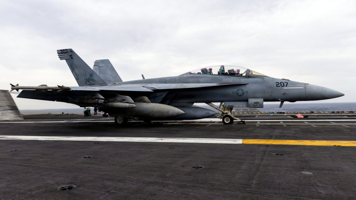 F/A-18 під час Epic Fury