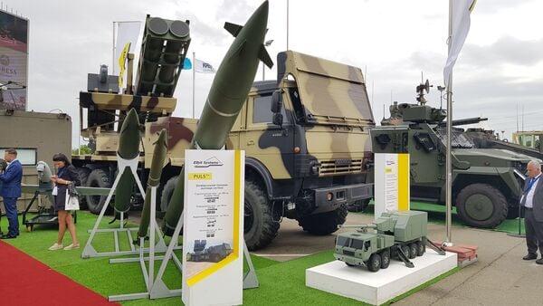 PULS від Elbit Systems на шасі КАМАЗа під час ADEX 2022
