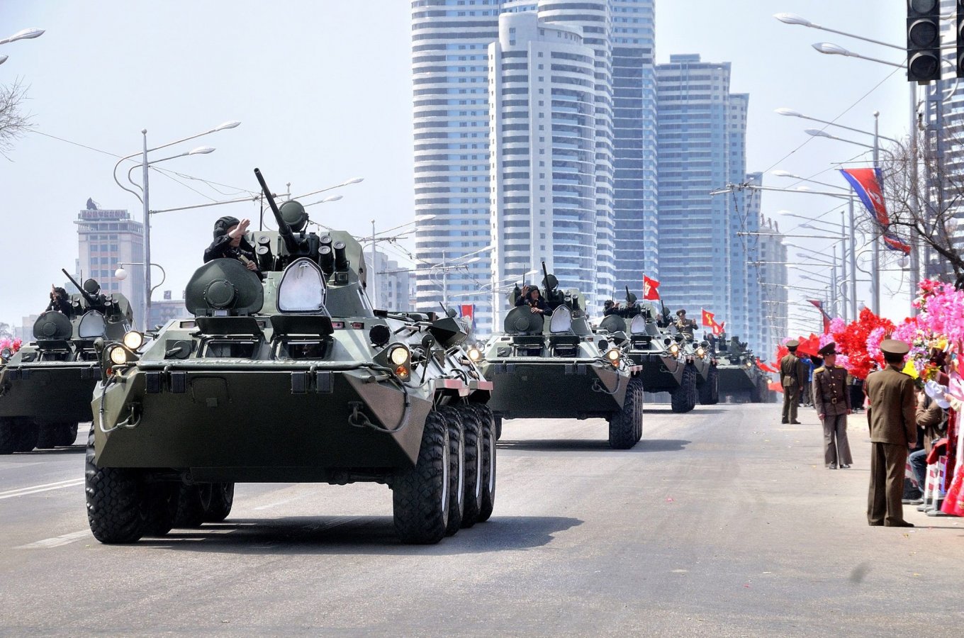 Північнокорейські БТР-80А