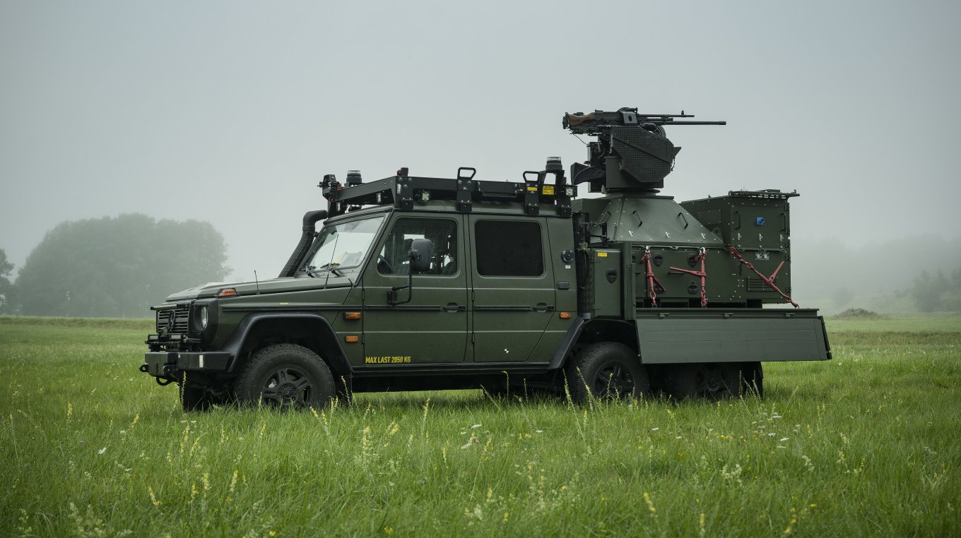 Бойовий модуль Trackfire у складі системи Loke