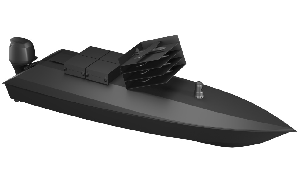 Katran X1 з БПЛА Оса MAC HUB