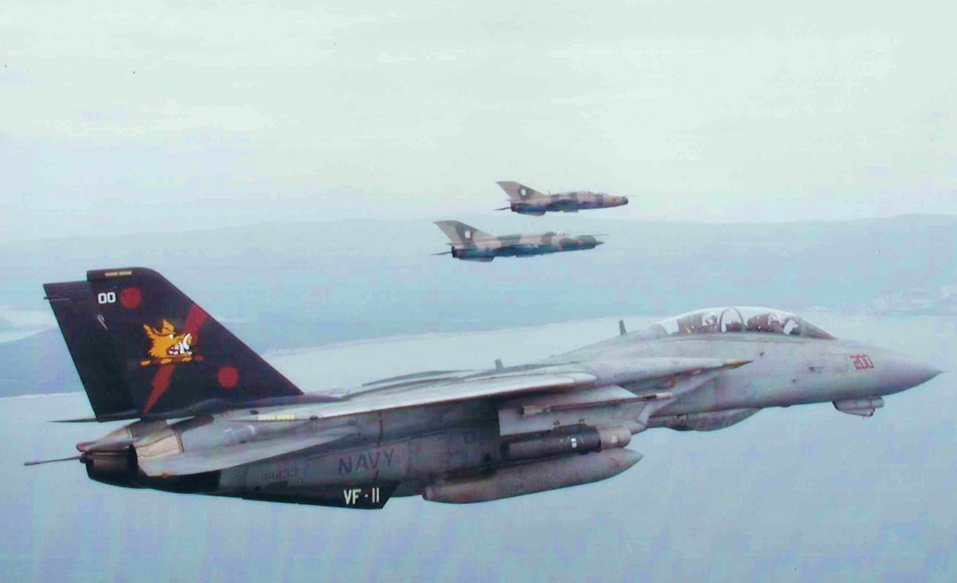 Легендарний палубний винищувач F-14 Tomcat. Фото - DoW