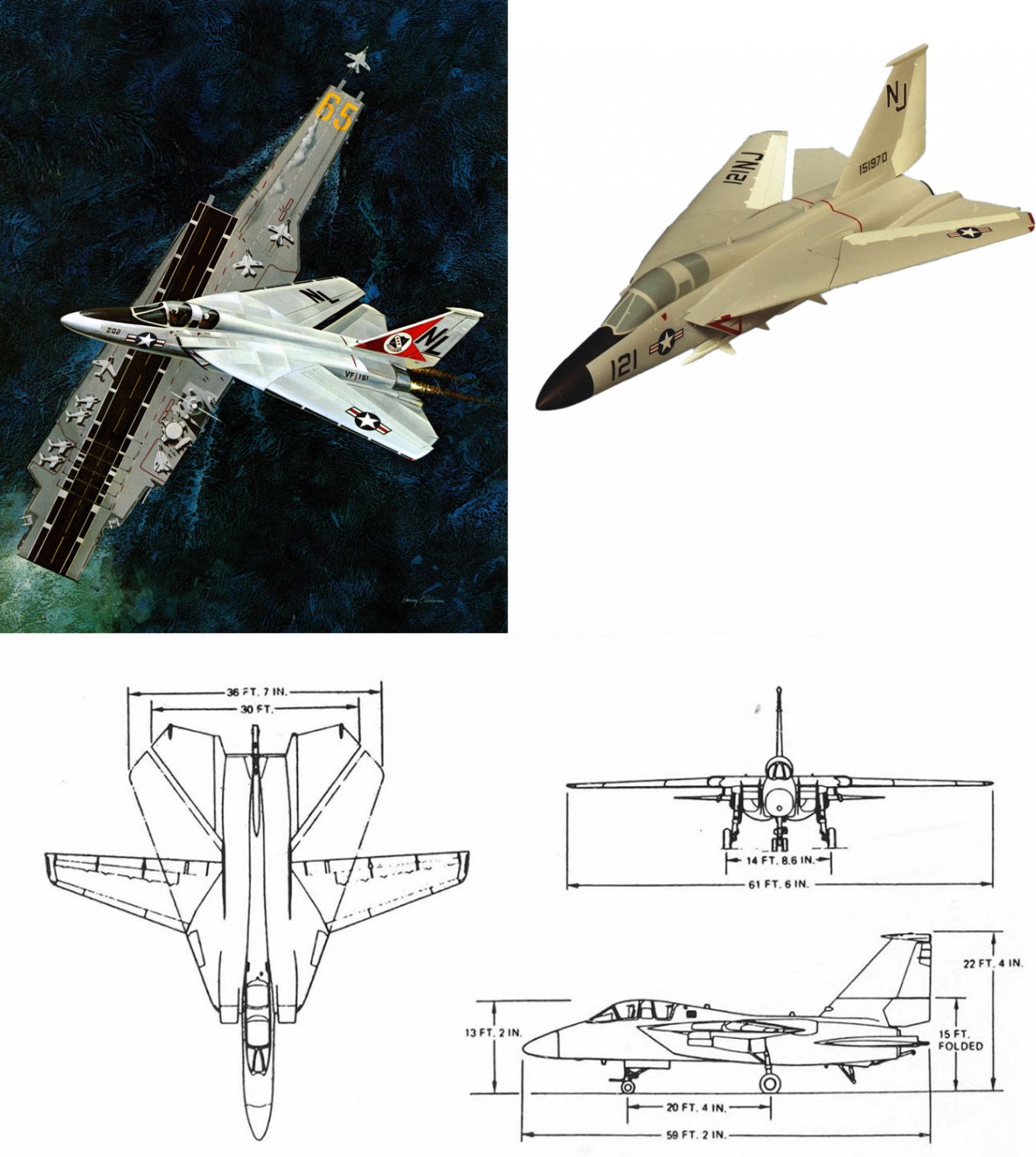 General Dynamics Convair Model 44  альтернативні проєкти F-14