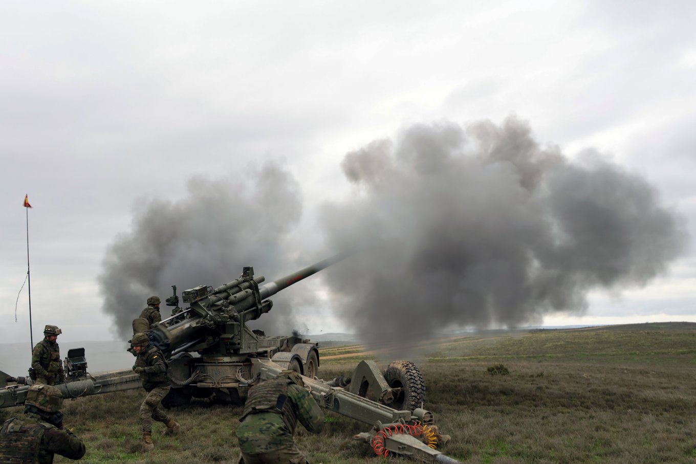 Іспанська гаубиця 155/52 від  Santa Bárbara Sistemas