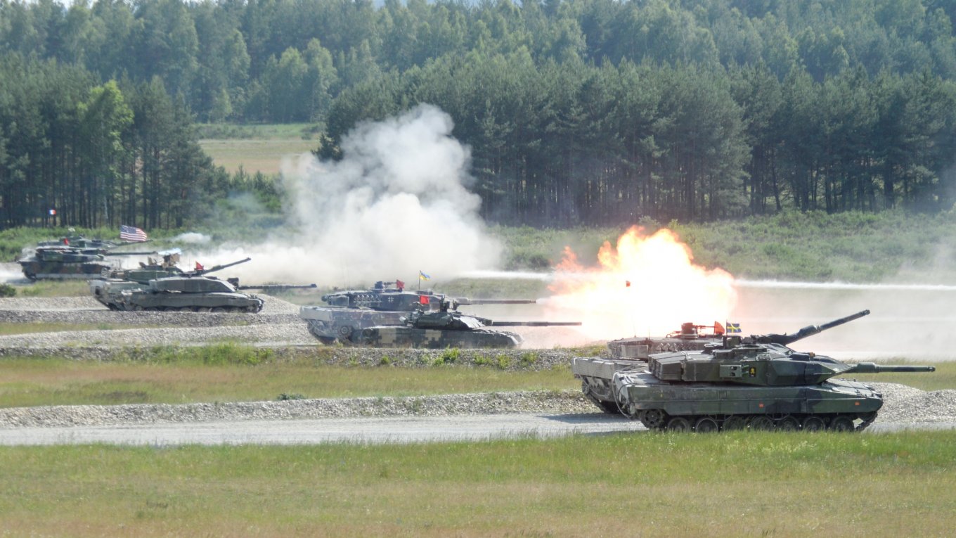 Leopard 2A4, Leopard 2A5, Leopard 2A6, Strv 122, Т-84, Challenger 2, Abrams M1A2 SEP, Leclerc