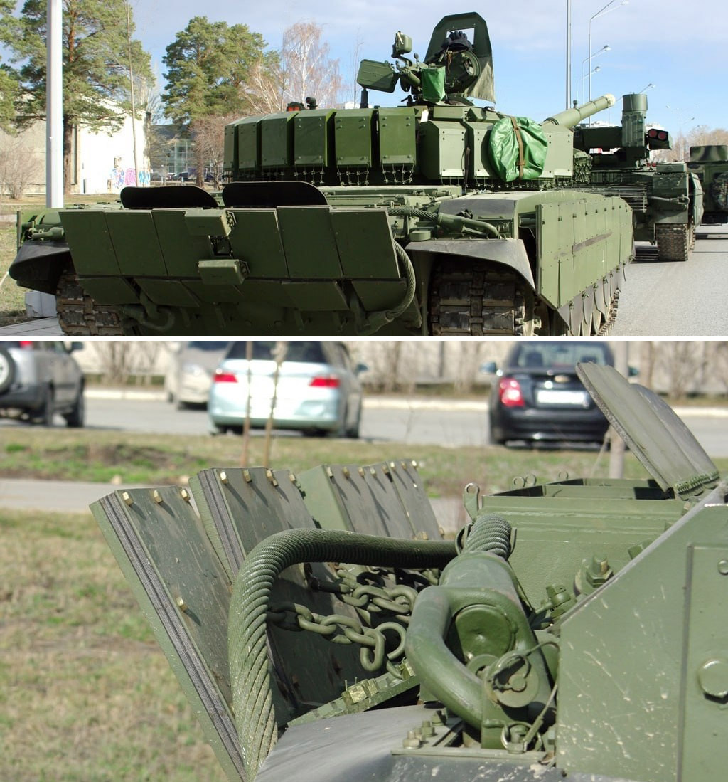 Додатковий захист Т-72Б3