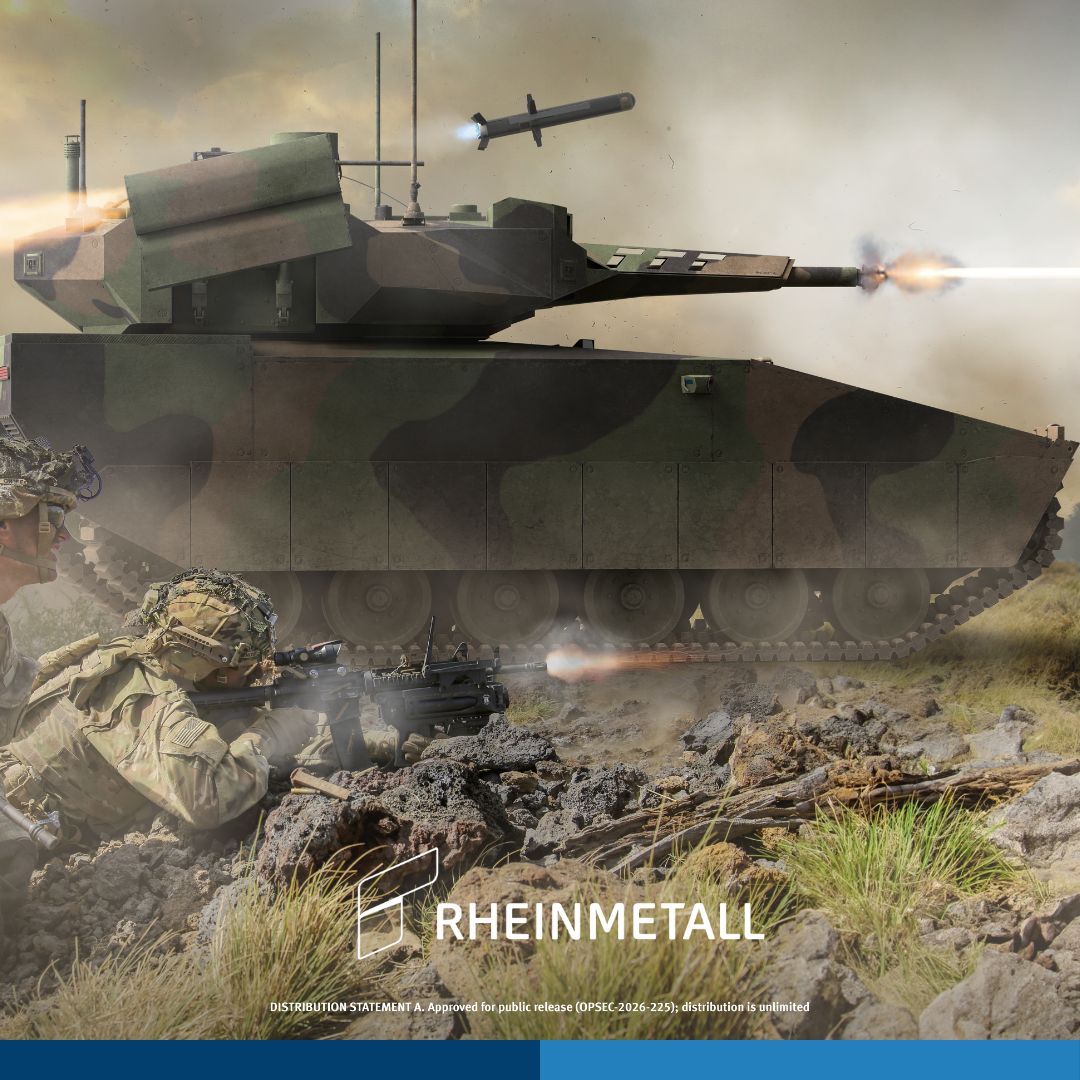 Концепт БМП XM30 від American Rheinmetall