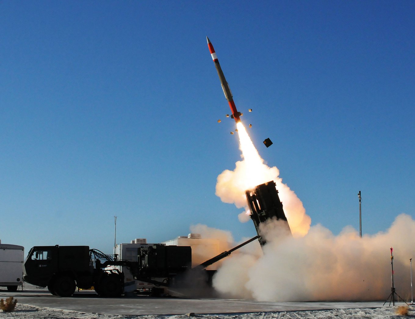 Запуск ракети Patriot PAC-3 MSE