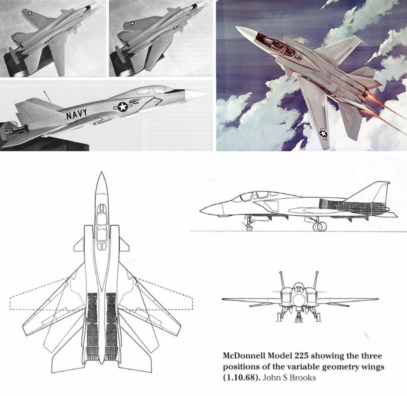 McDonnell Douglas Model 225 альтернативні проєкти F-14