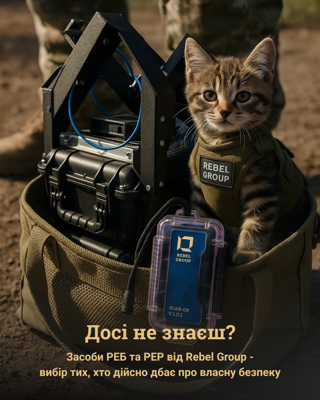 Rebel Group виводить з тіні своїх радіоелектронних бійців