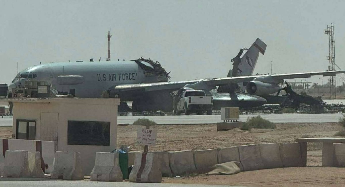 Знищена ДРЛВ E-3 Sentry ВПС США на авіабазі у Саудівській Аравії