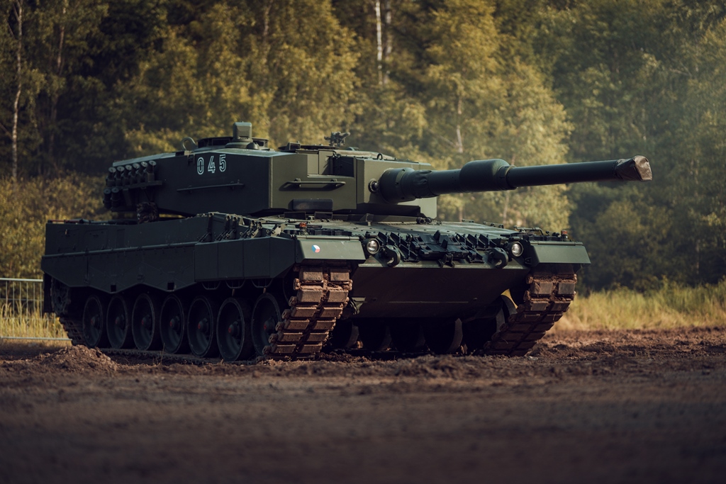 Leopard 2A4 чехія