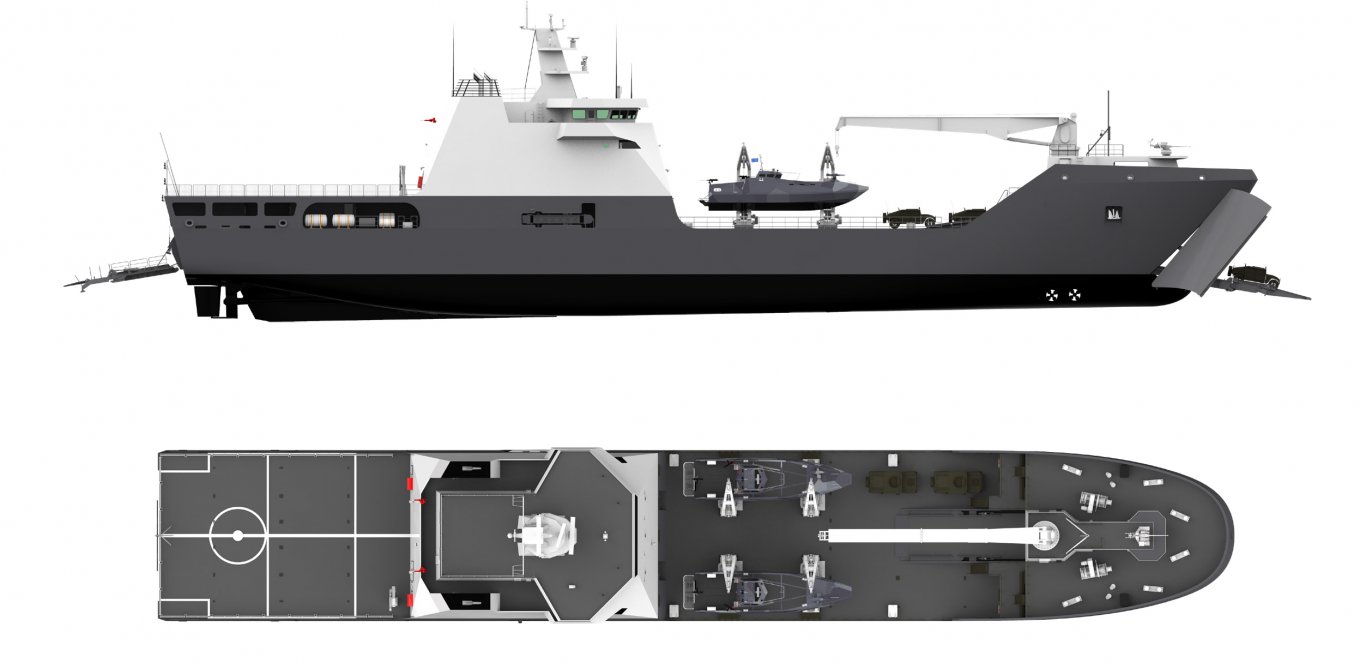 Landing Ship Transport 100 (LST 100).