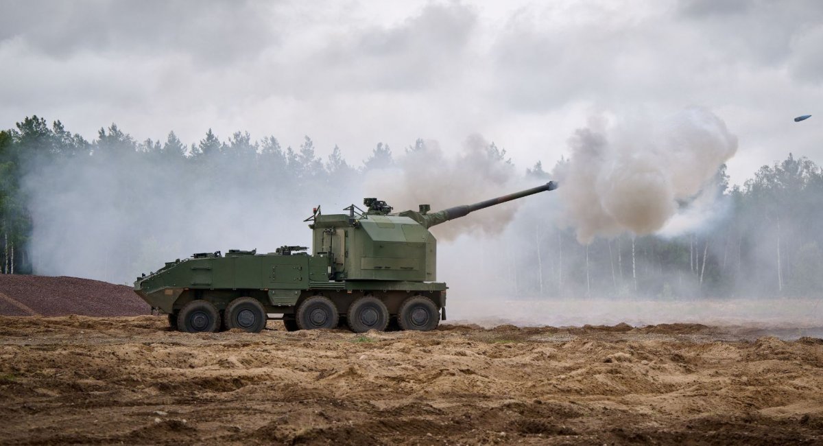 САУ RCH 155 на шасі MOWAG Piranha IV 10x10