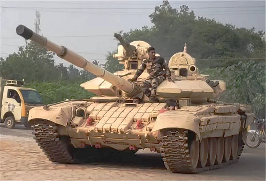 індійський танк-гібрид Т-72 Т-90