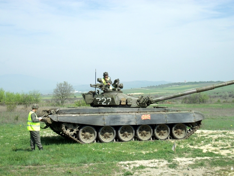 Т-72а македонія