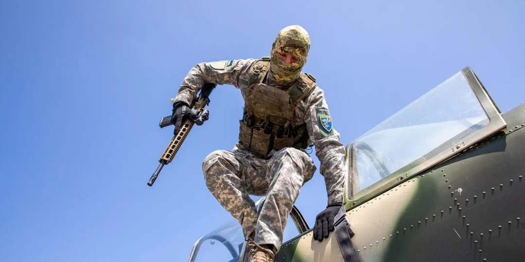 Стрілець українського Як-52