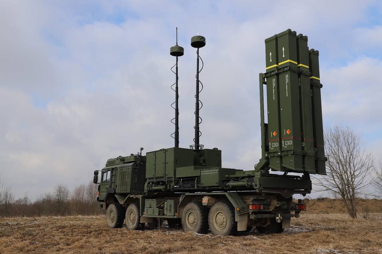 Пускова установка зенітно-ракетного комплексу IRIS-T SLM