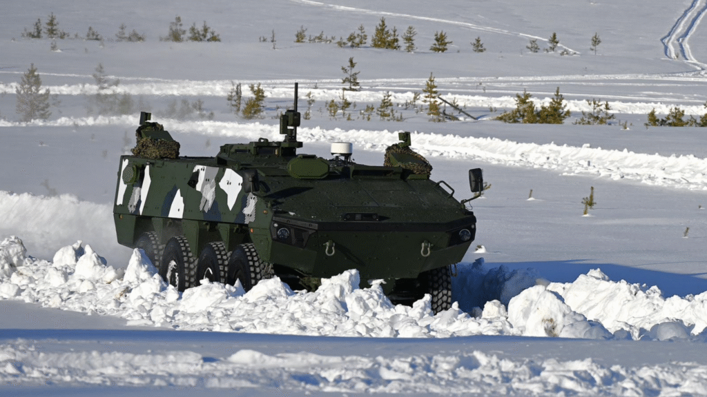 ББМ Patria AMV VP з КАЗ Trophy