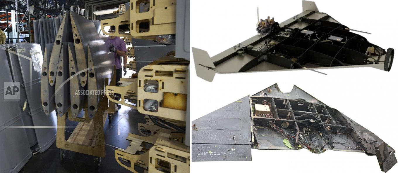 Технології фюзеляжів FP-1 та "Шахеда"