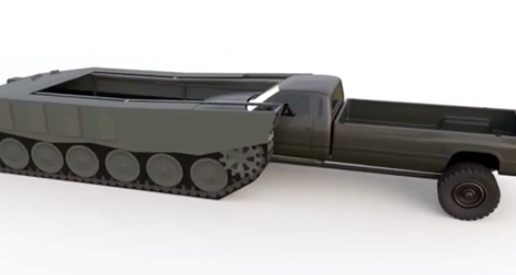 макет танка Leopard 2