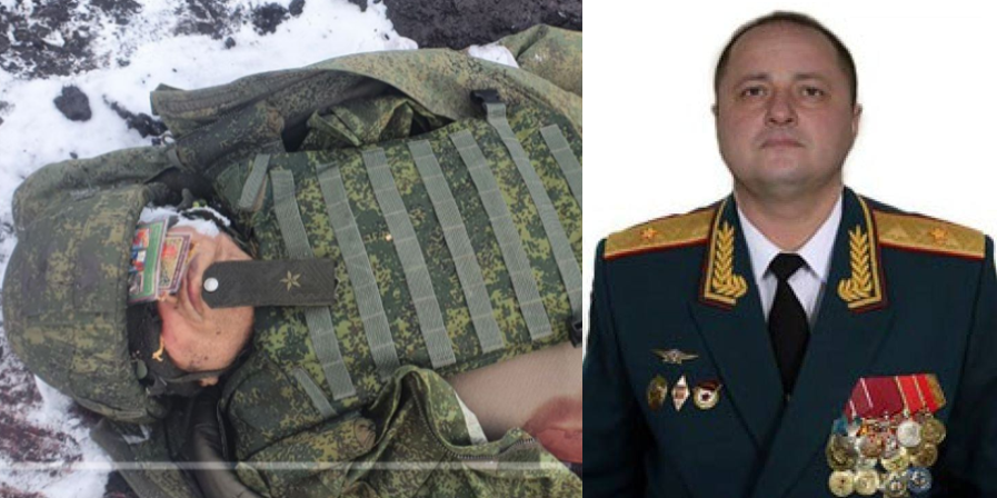 Знищений командир 150-й мотострілецької дивізії генерал-майор Олег Мітяєв