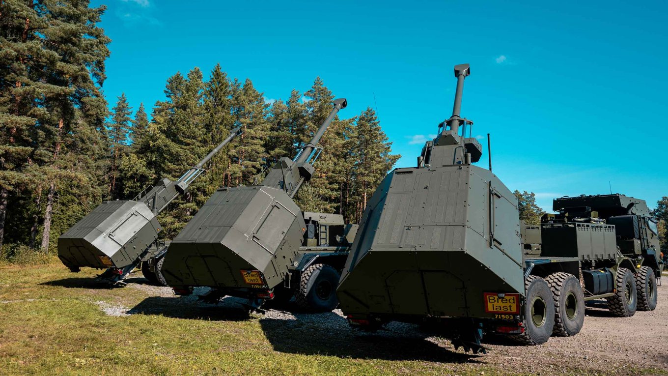 Після 3 років очікувань перші "снайперські" САУ Archer 8x8 поставлені збройним силам Швеції