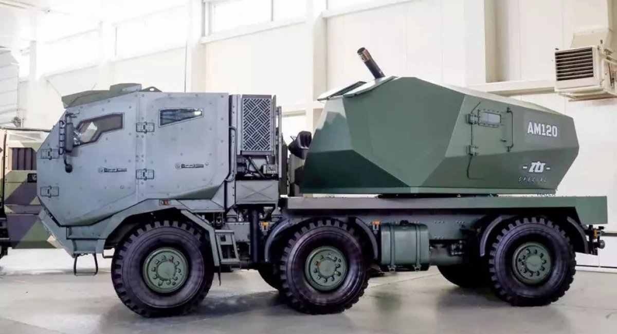 Самохідний мінометний комплекс AM120