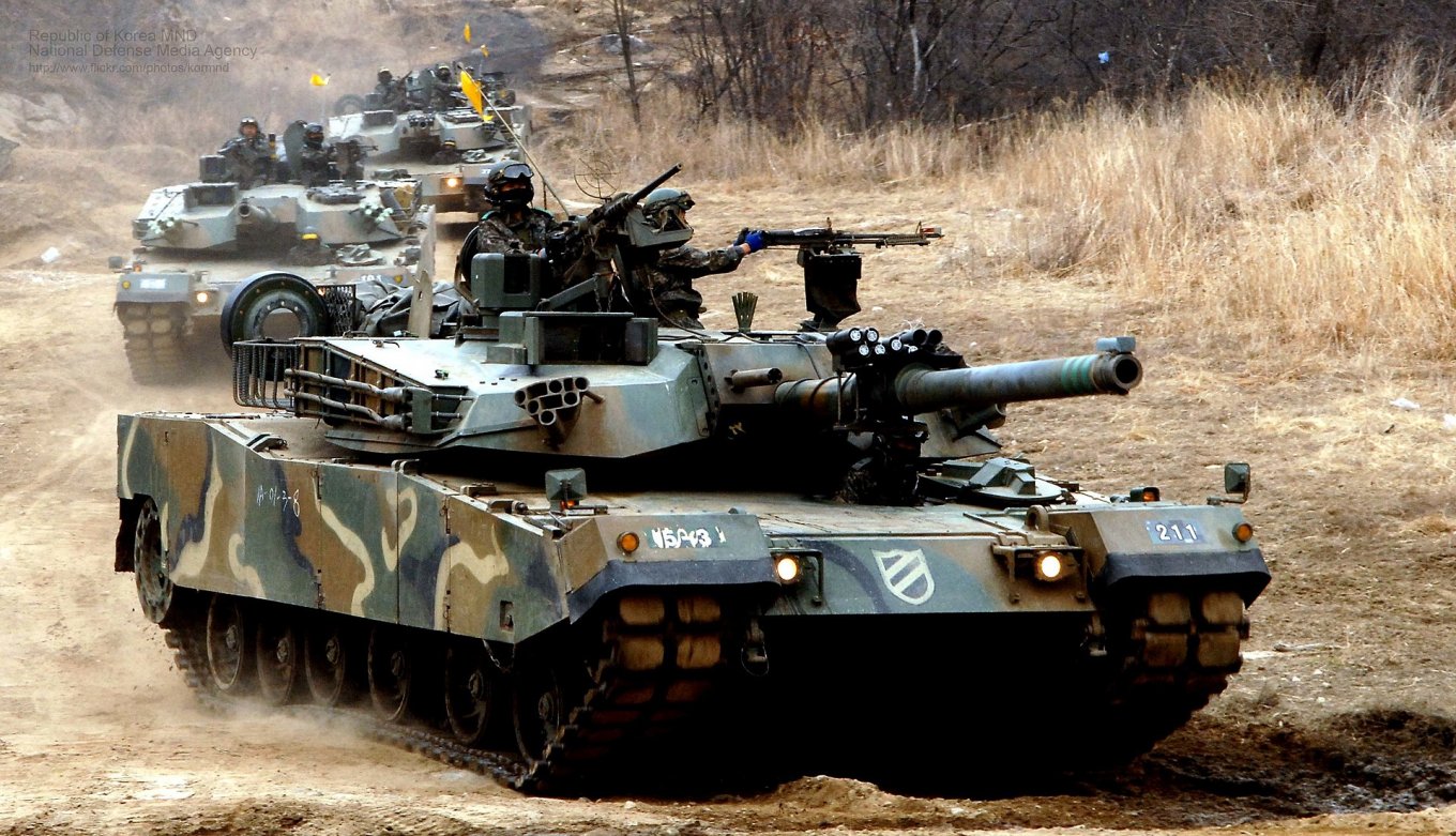Південнокорейські танки K1