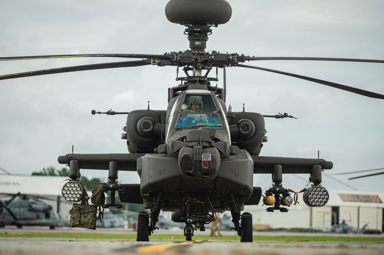 Ударний вертоліт AH-64E на службі Національної гвардії США