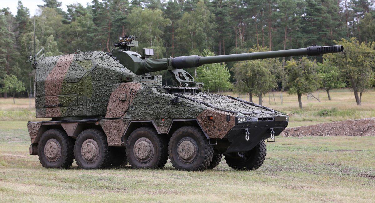 Німецька високоавтоматизована САУ RCH-155