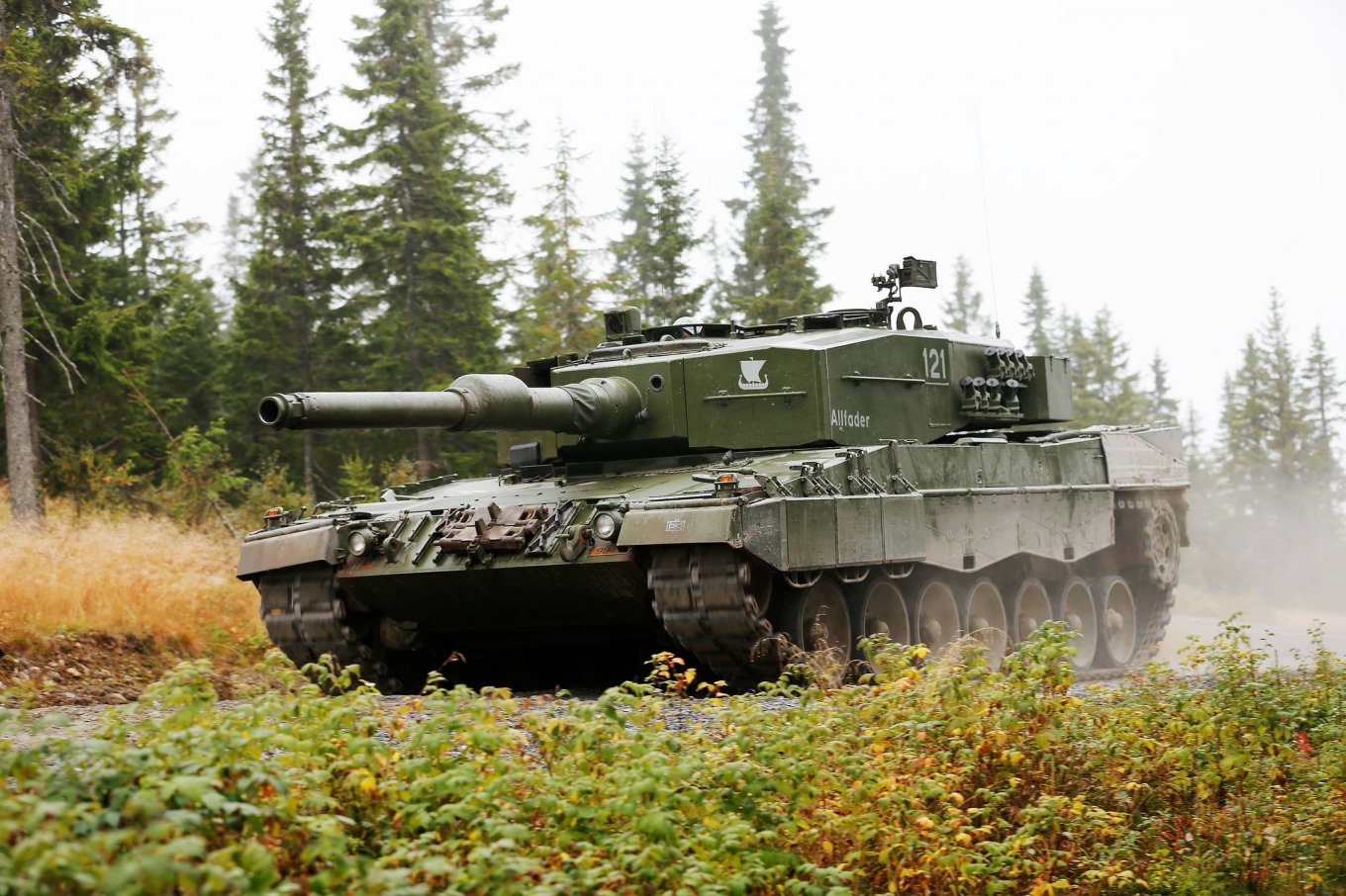 Leopard 2A4 армії Норвегії