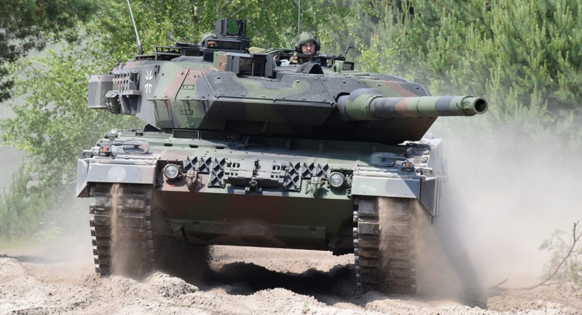 Німецький танк Leopard 2A7+