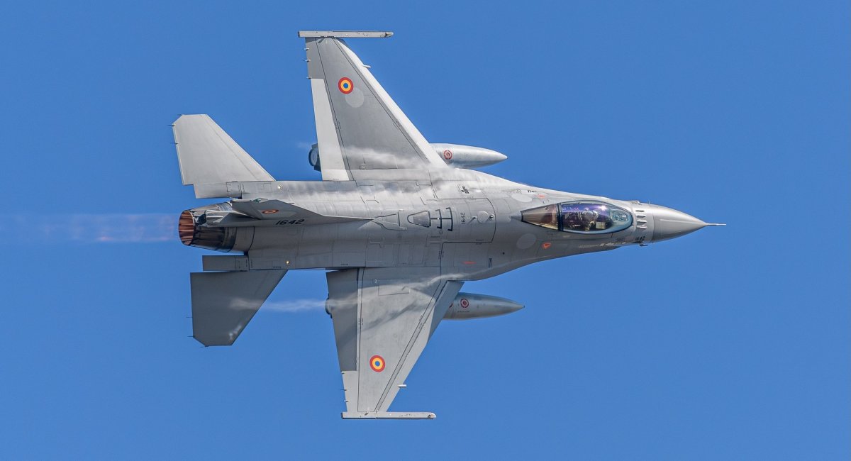 Ілюстративне фото F-16 ВПС Румунії