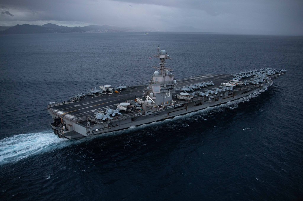 USS Gerald R. Ford (CVN-78). Фото: US DoW