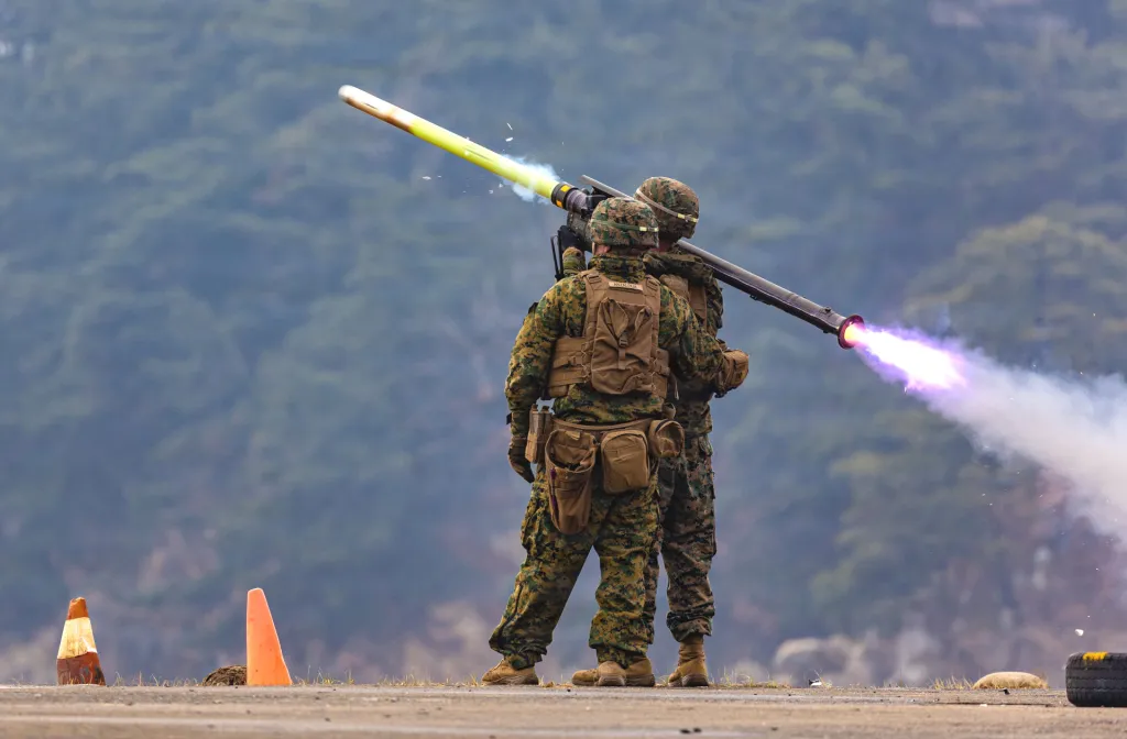 ПЗРК Stinger на озброєнні морпіхів США