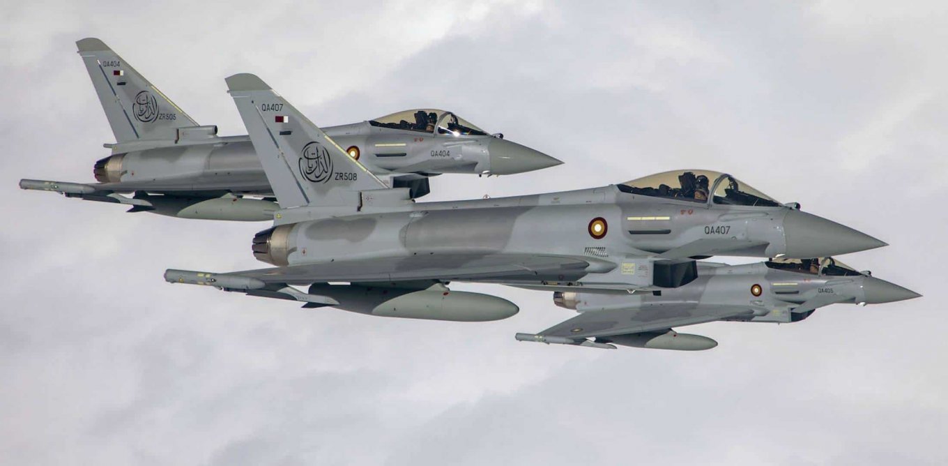 Винищувач Eurofighter Typhoon Повітряних сил Катару